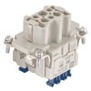 Harting 09332062748 Wstawka pinowa męska 6 Połączenie zacisku klatki 1 szt.