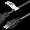 93902 USB 2.0 cable, A-connector/Mini-B-USB-5P connector>1.8 m