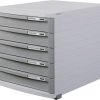 Szafka z szufladami HAN 1505-19 szary błyszczący DIN A4, DIN B4, DIN C4 Ilość szuflad: 5
