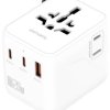 4Smarts Nomad Ładowarka podróżna 20 W USB-A, USB-C biały gniazdo GaN