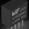 DC converter, 2.97-3.63 VDC, 1 W, 1 output, 5 VDC, 79 % efficiency, 177920501