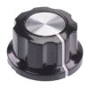 RN-99E Aluminium Inlay 6.4mm Control Knob 22.9mm