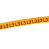 Oznacznik Przewodów Oz-0/L3 Żółty E04zp-01020106100 /100Szt./