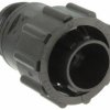 Plug housing, 4 pole, crimp connection, screw locking, straight, 206429-1