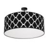 Lampa Wisząca Pierre Black 3Xe27 Mlp4419 Milagro