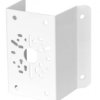Uchwyt narożny do kamer 184x195x113mm biały
