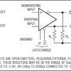 Single/Dual, Ultra-Fast, ECL-Output Comparators with Latch Enable