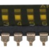 DIP switche, 8 pole, straight, 25 mA/24 VDC, IKD0803000
