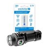 ZESTAW Latarka diodowa LED everActive FL-50RW Droppy + Akumulator everActive 16340 3,7V Li-ion 700mAh micro USB