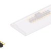 Pin header, 9 pole, pitch 2.54 mm, straight, black, SL12SMD0319GBSM
