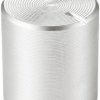 TRU COMPONENTS TC-11613920 Pokrętło z nakładką ze znacznikiem srebrny (Ø x W) 10 mm x 11 mm aluminium, plastik 1 szt.