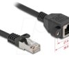 90778 Network Extension Cable S/FTP RJ45 plug to RJ45 jack Cat.6A 3 m