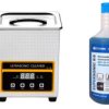 Zestaw 2w1 myjka ultradźwiękowa ZX-010T 2000ml + koncentrat K4 1000ml