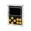 Zestaw DIY konsoli do gier Elektroniczny zestaw do samodzielnego montażu Urządzenie przenośne z wyświetlaczem pogody i zegarem S