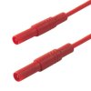 934174101, PA, 16A, 1000V ac/dc, kolor: Czerwony, dł. 1m, -15 → +75°C, Hirschmann Test & Measurement