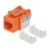 Moduł Keystone RJ45 UTP Cat6 Pomarańczowy 210775
