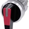 Siemens 3SU10522CM200AA0 3SU1052-2CM20-0AA0 Przełącznik blokada czerwony 2 x 45 ° 1 szt.