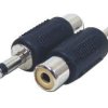 Adapter - przejściówka Jack 3,5mm wtyk / RCA gniazdo