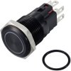 TruComponents 782591 Pushbutton ,Panel Mount,Off/On,SPDT,Solder,IP65
