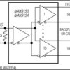 Low-Jitter, 800Mbps, 10-Port LVDS Repeaters with 100Ω Drive