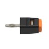 Schutzinger Szybkozłączka bezpieczeństwa Pomarańczowy Z izolacją 30 V ac, 60V dc 4 mm 16A