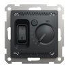 SEDNA DESIGN & ELEMENTS Regulator temperatury do ogrzewania podłogowego czarny antracyt SDD114507 SCHNEIDER ELECTRIC