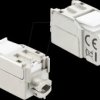 90937 Keystone Module RJ45 jack to LSA Cat.6a 45° angled connector, sh