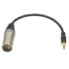 Klotz Przejściówka Xlr 3-Pin (Wtyk) / Jack 3,5Mm Stereo (Wtyk) 0,2M