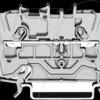 2004-1201 2-conductor feed-through terminal, 32 A 0.5 - 4.0 mm² grey