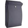 Burg Wächter SWING 4906 ANT Letterbox Plastic Anthracite DIN C4 2 Keys