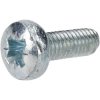 R-TECH 337207 Pozi Pan Head Machine Screws BZP M6 16mm - Pack of 100