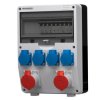 Rozdzielnica budowlana pTD-S/FI hermetyczna IP44 Wyposażona + 16A/5P + 32A5P+ 4x230V/2P+Z Schuko DOKTORVOLT DV-4869-D