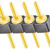 Złącze szpilkowe 4-pinowe raster: 2.54mm -rzędowe Samtec Przewlekany Męski 1.0A