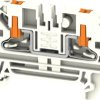 Through terminal block, push-in connection, 2.5 mm², 24 A, 8 kV, white, 2847280000