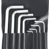 Pin wrench kit, 1.5 mm, 2 mm, 2.5 mm, 3 mm, 4 mm, 5 mm, 5.5 mm, 6 mm, hexagon, 6-820