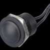 IAR3F1200 IA pushbutton 16 mm - low profile, NO, black