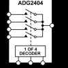 0.62Ω R, ±15V, +12V, ±5V, +5V/–12V, 4:1 Multiplexer