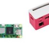 Zestaw startowy Raspberry Pi Zero 2 WHC wraz z modułem rozszerzeń Power over Ethernet 100M 3x USB HUB z obudową