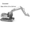 Metal 3D Puzzle - Excavator