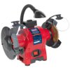 Sealey BG150XWL Bench Grinder 150mm & Wire Wheel Combi - Work Light 250W/230V
