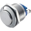 Zip Switch 19mm Vandal Resistant 36V DC 2A High Stainless Steel Screw Terminal