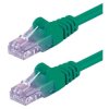 Patchcord Cat6 UTP 100 CU zielony /0,3 m/