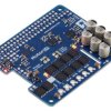 Pololu Motoron M2H18v20 Dual High-Power Motor Controller for Raspberry Pi (No Connectors or Standoffs)
