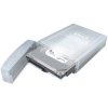 ICY BOX IB-AC602a hard disk storage box black plastic holds 3.5 inch HDD