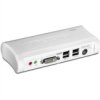 Trendnet Tk-204Uk Przełącznik Kvm 2-Portowy Dvi Usb Met Audiokit