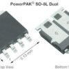 MOSFET N/P-kanałowy-kanałowy 30 A PowerPak SO-8L podwójny 40 V SMD 34 W, 34 W 30 mΩ