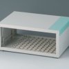 ABS enclosure, (L x W x H) 260 x 185 x 124 mm, gray white (RAL 9002), IP40, B2211215