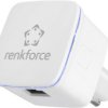 Wzmacniacz sygnału, repeater Wi-Fi Renkforce RF-WR-N300MINI, Szybkość transmisji WLAN: 300 MBit/s, 2.4 GHz