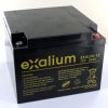 Uszczelniony akumulator kwasowo-ołowiow 26Ah Exalium 166 X 175 X 125mm 12V