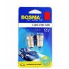 Ba15s 12V czerwona 5xLed Bosma 4513
